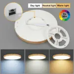 Plafonnier LED Ultra-Fin Blanc Variable – Image 2