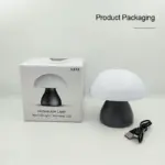 Lampe de Chevet Champignon LED Nordique – Image 2