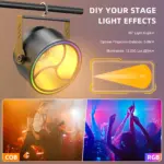 Projecteur LED RGB Vintage – Image 3