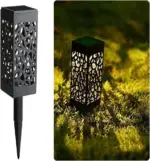 Borne Solaire LED Motif Dentelle – Image 4