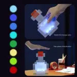 Veilleuse LED Fiole de Potion Minecraft – Image 3