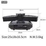 Lyre LED YUER 200W COB – Image 5