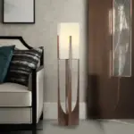 Lampadaire LED Fairbanks Bois Massif – Image 2