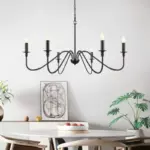 Lustre LED Rétro Style Américain – Image 4