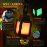 Lanterne Minecraft LED Pixel RGB – Image 4