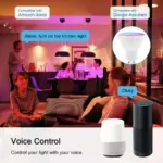Spot LED Connecté GU10 WiFi RGB 230V 180° – Image 2