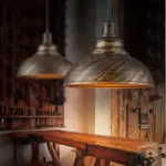 Plafonnier LED Vintage à Tête Unique – Image 2