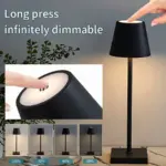 Lampe de Table Abat-Jour LED Rechargeable – Image 3