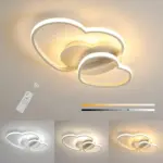 Plafonnier LED Double Cœur – Image 5
