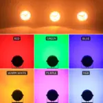 Projecteur LED RGB Vintage – Image 4