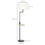 Lampadaire LED avec Tablette – Image 3