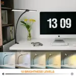 Lampe de Bureau Architecte LED Double Tête – Image 2