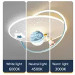 Plafonnier LED Petit Astronaute – Image 5