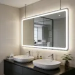 Miroir Salle de Bain LED Anti-Buée Moderne – Image 5