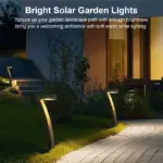 Borne Solaire LED Contemporain en 7 – Image 2