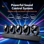 Barre de 5 Lyres LED 180W – Image 3