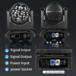 Projecteur LED Tête Mobile 7x40W – Image 2