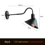 Applique Murale LED Antique Industriel – Image 2
