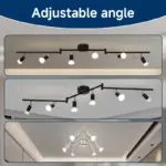Plafonnier LED Rail Orientable – Image 2