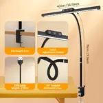 Lampe de Bureau Architecte LED Double Tête – Image 4
