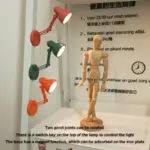 Mini Lampe de Bureau LED Articulée Rétro – Image 4