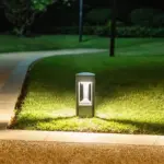Borne LED Extérieure Noire Allée – Image 3