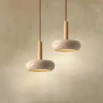 Lustre LED Wabi Sabi Pierre Naturelle – Image 2