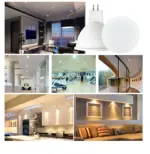 Spot LED GU5.3 MR16 230V Blanc 120° – Image 6