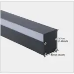 Luminaire Extérieur LED Long Minimaliste – Image 4