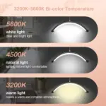 Lampe LED Demi-Lune Professionnelle – Image 3