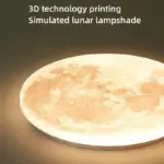 Plafonnier LED Lune 3D – Image 4