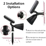 Spot Solaire LED Orientable Jardin – Image 6