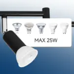 Plafonnier LED Rail Orientable – Image 6