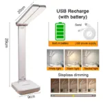 Lampe de Bureau LED Pliable – Image 6