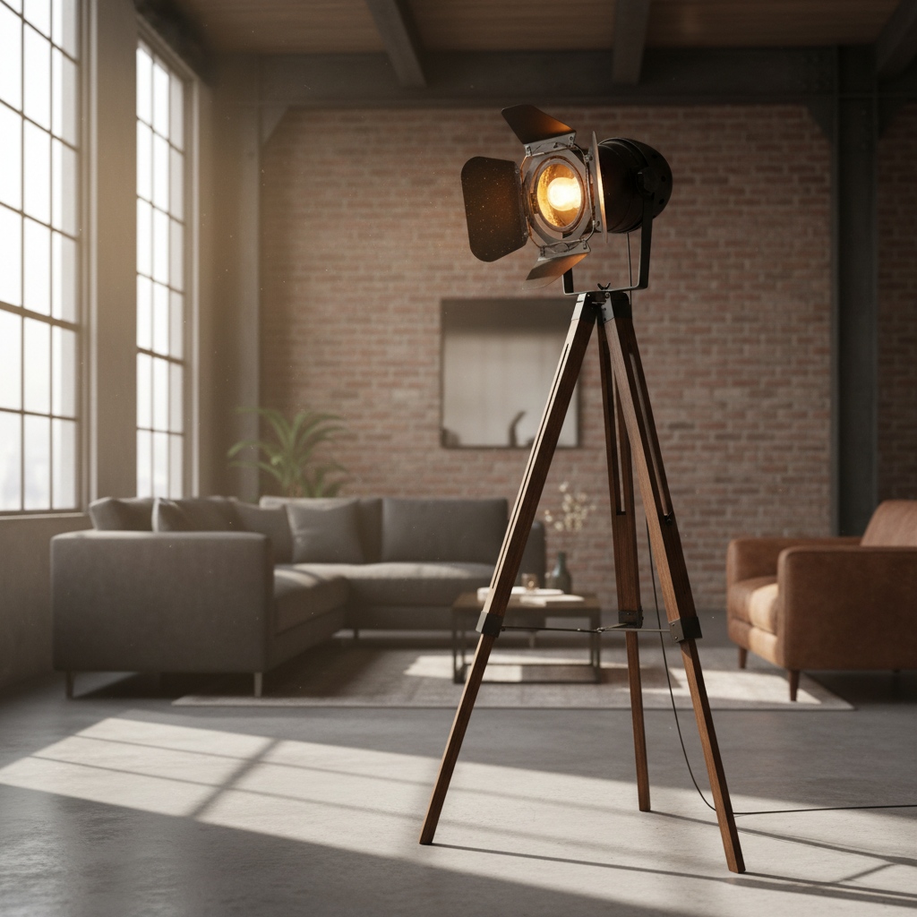Lampadaire LED Projecteur Industriel