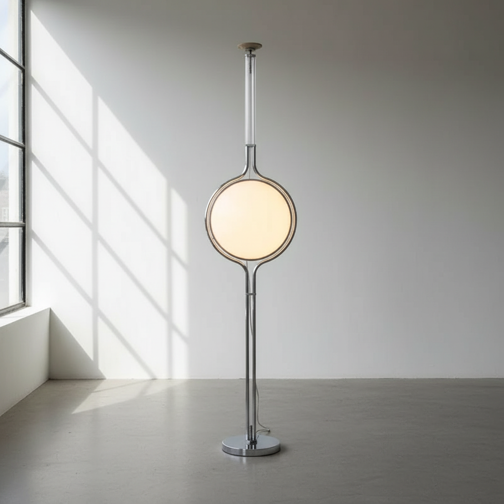 Lampadaire LED Space Age Chrome