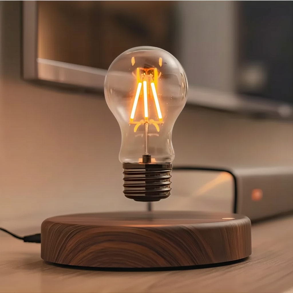 Lampe à Lévitation Magnétique 
