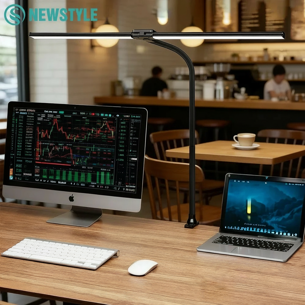 Lampe de Bureau Architecte LED Double Tête