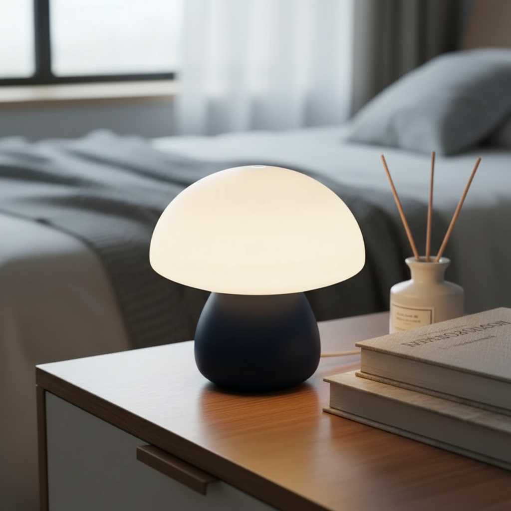 Lampe de Chevet Champignon LED