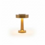 Lampe de Table Luxe en Métal Doré