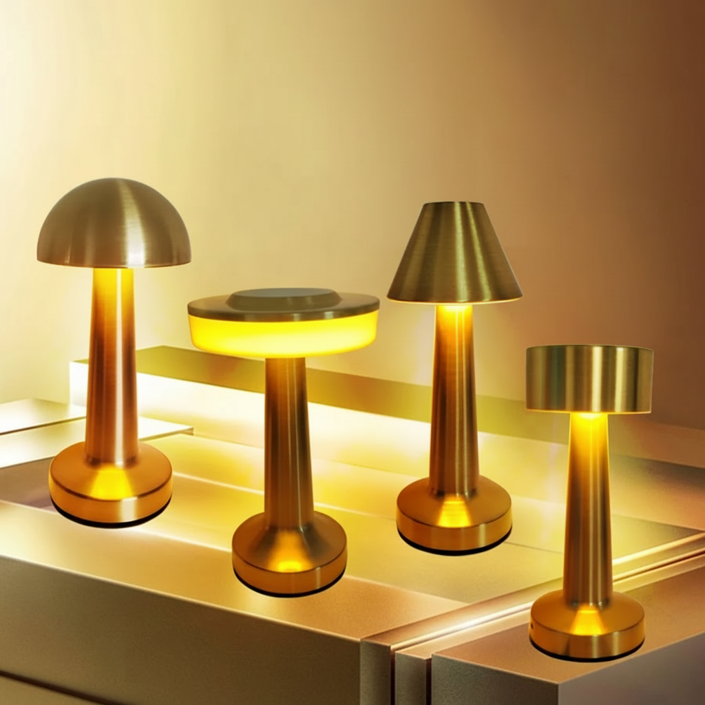 Lampe de Table Doré