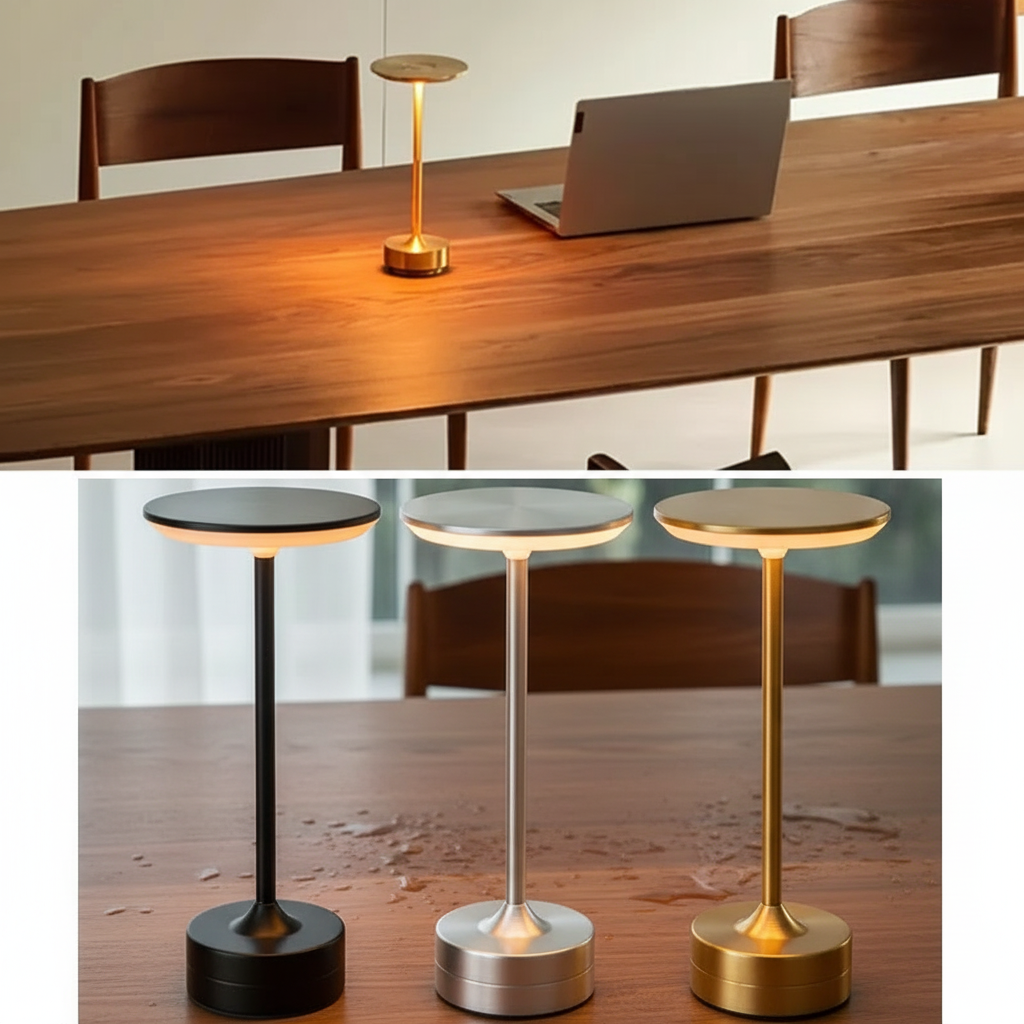 Lampe de Table Métallique