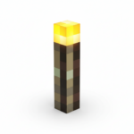 Lampe torche Led Minecraft