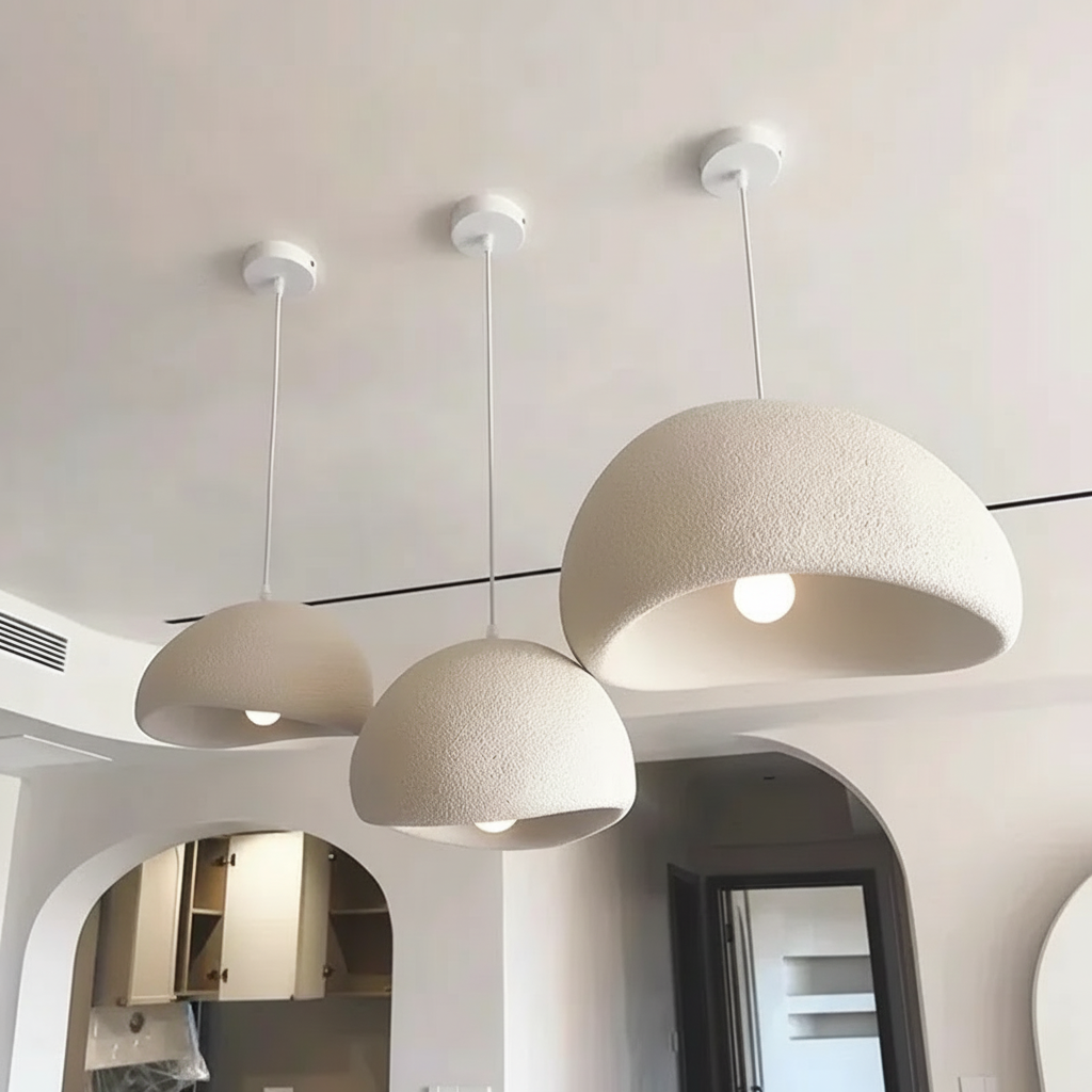 Lustre Wabi-Sabi Pierre Blanche