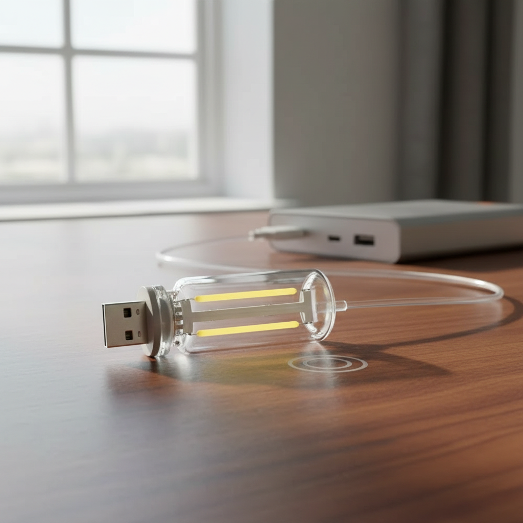 Mini Ampoule Edison Tactile USB