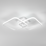Plafonnier LED Design Double Carré