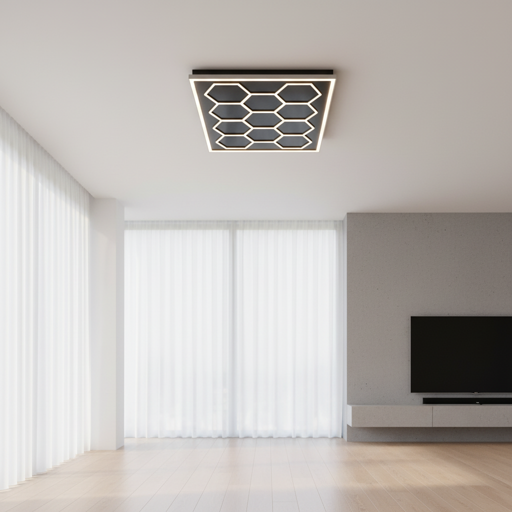 Plafonnier LED Nid d'Abeille