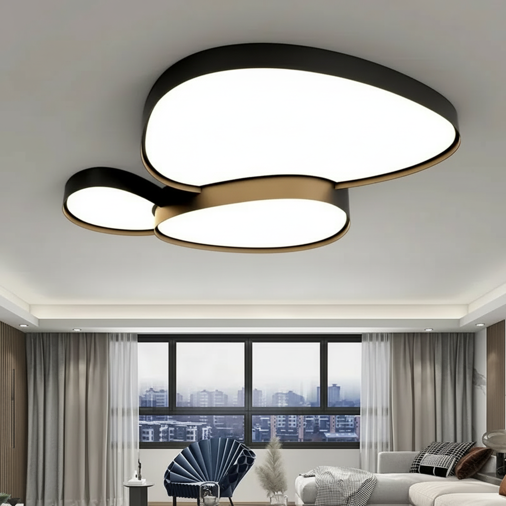 Plafonnier LED Nuage Organique