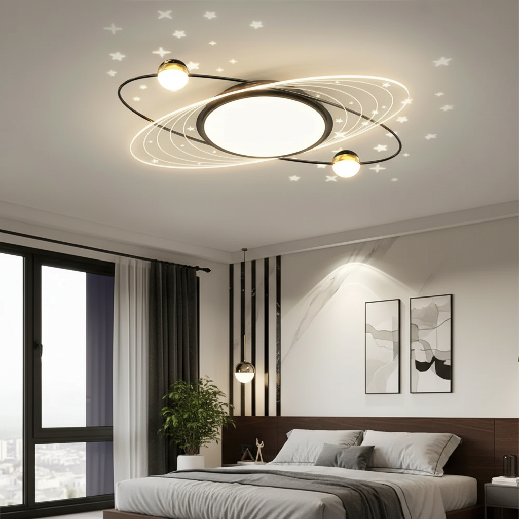 Plafonnier LED Système Solaire