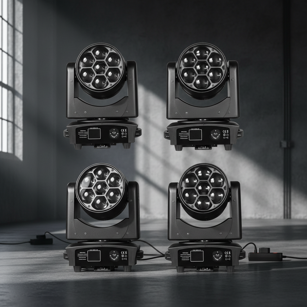 Projecteurs LED Tête Mobile Scène